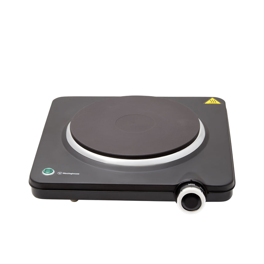 Westinghouse Single Electric Hotplate in Black - Image 03