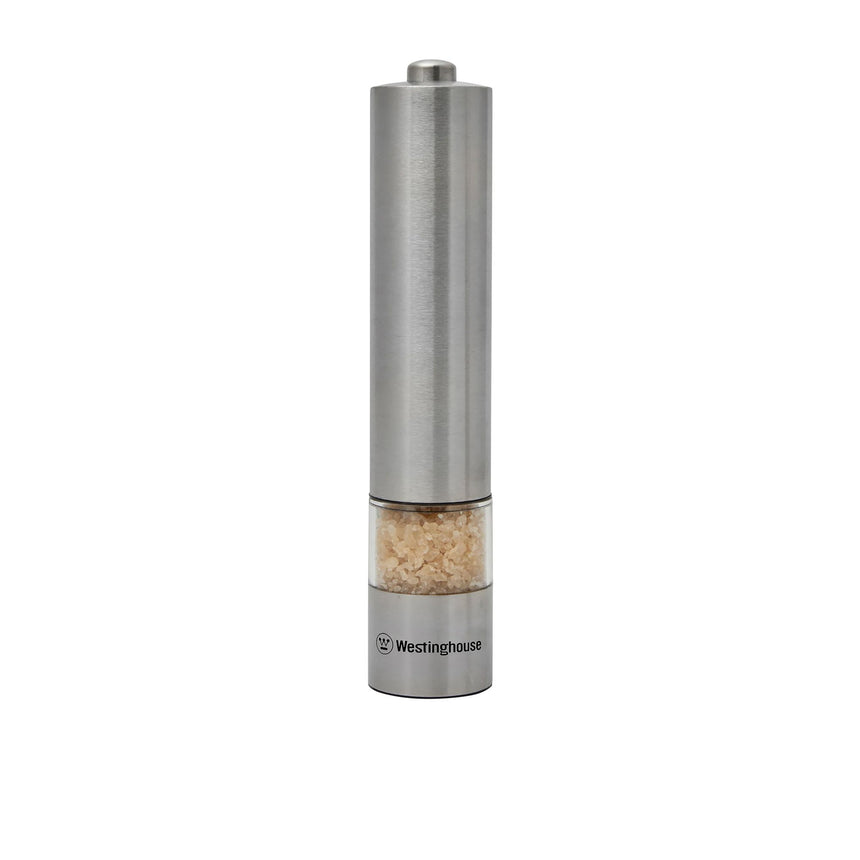 Westinghouse Electric Salt and Pepper Mill Set Stainless Steel - Image 05