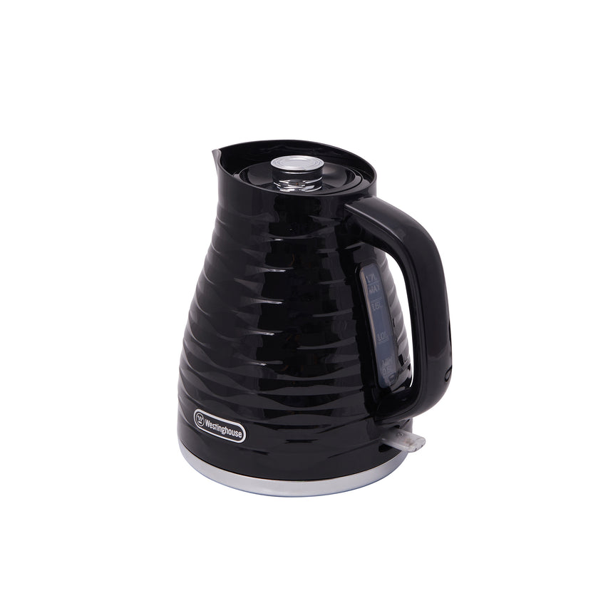 Westinghouse Kettle and Toaster Pack Black - Wave Pattern - Image 03