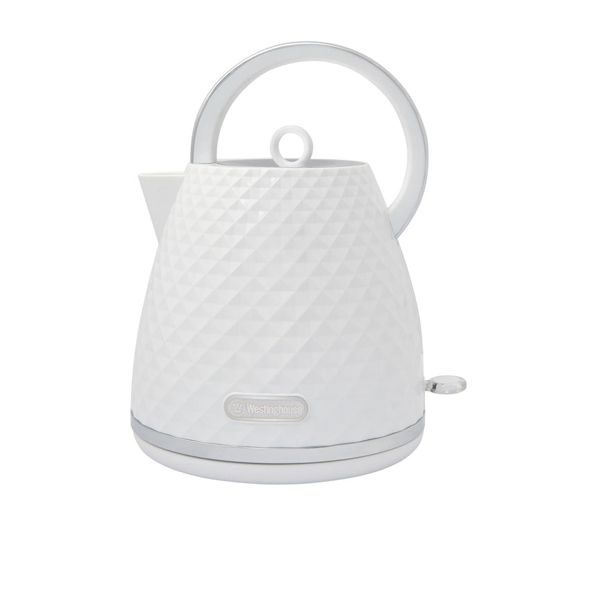 Westinghouse Kettle and Toaster Pack in White Diamond Pattern - Image 03