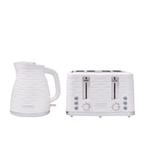 Westinghouse Kettle and Toaster Pack White - Wave Pattern - Image 01