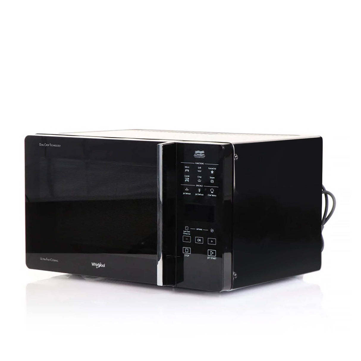 Whirlpool CrispFry Microwave Oven 25L Black - Image 03