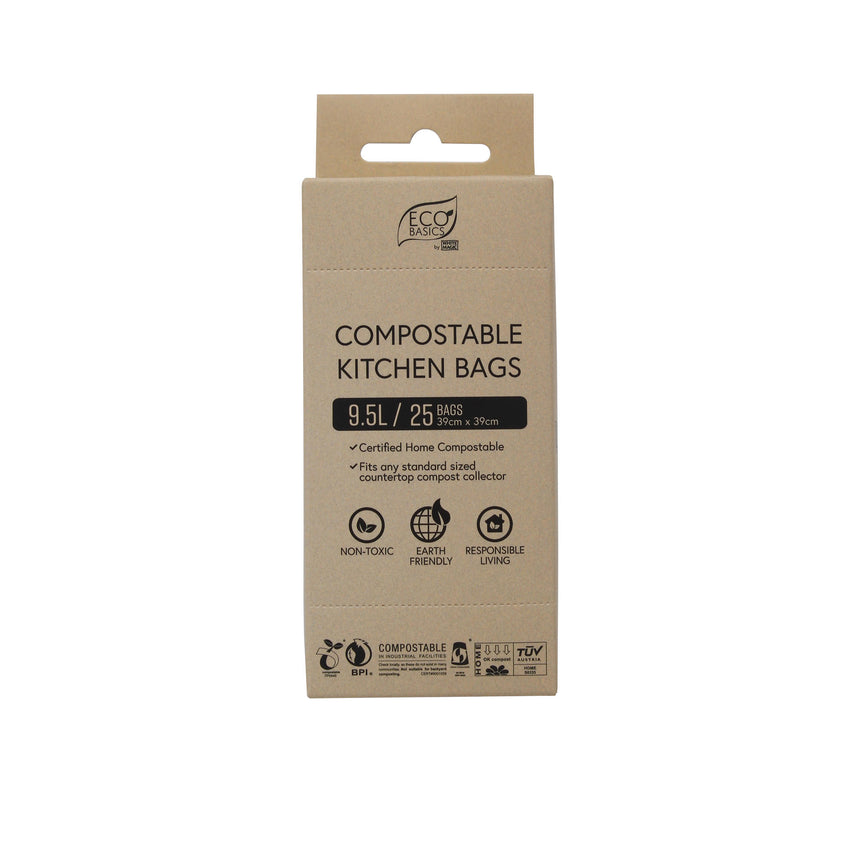 White Magic Compostable Kitchen Bags 9.5 Litre 25 Bags - Image 05