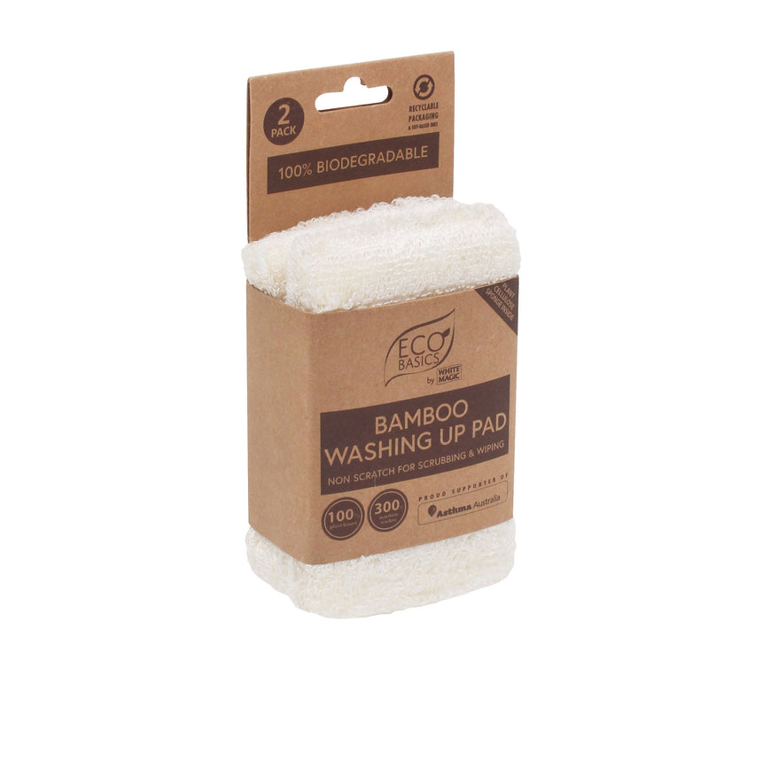 White Magic Eco Basics Bamboo Washing Up Pad - Image 04