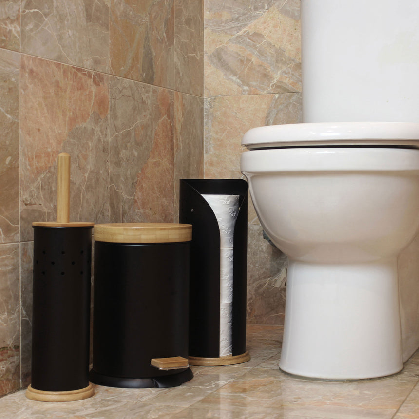 White Magic 3 in 1 Bathroom Set in Black - Image 06