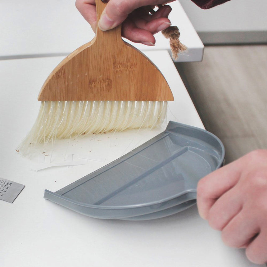 White Magic Eco Basics Mini Dustpan and Brush - Image 03