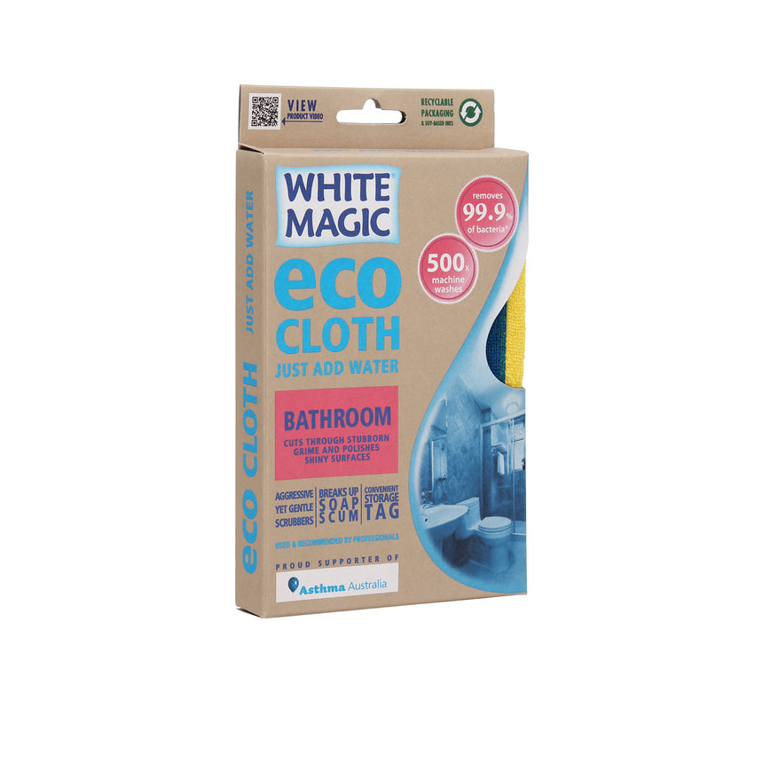 White Magic Microfibre Bathroom Eco Cloth - Image 03