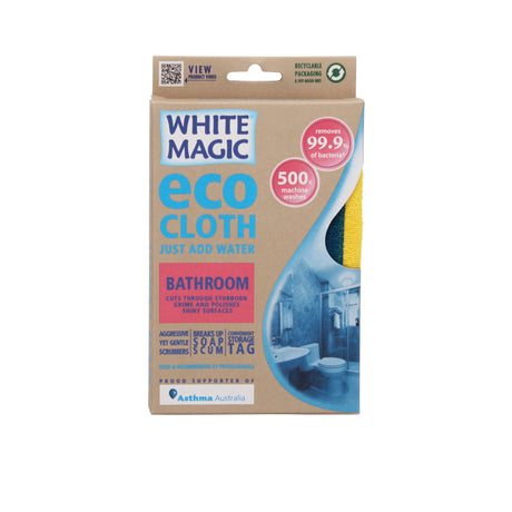 White Magic Microfibre Bathroom Eco Cloth - Image 02