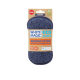 White Magic Microfibre Washing Up Eco Pad Denim - Image 02