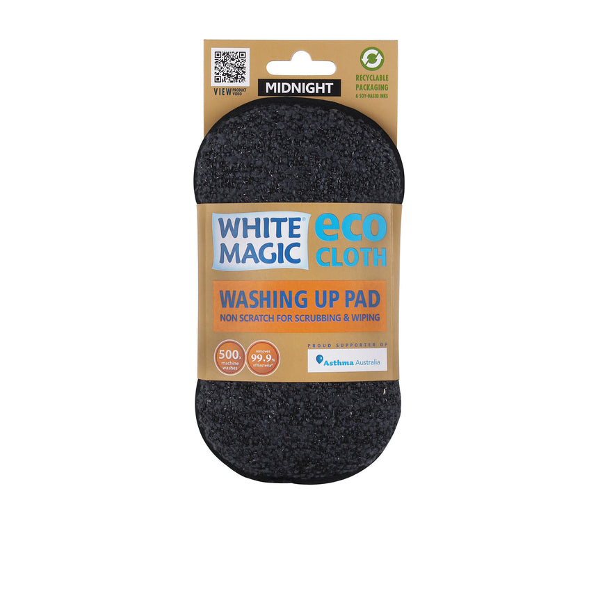 White Magic Microfibre Washing Up Eco Pad Midnight - Image 02