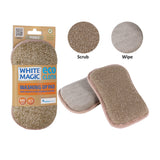 White Magic Microfibre Washing Up Eco Pad Pebble - Image 03