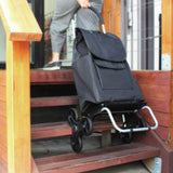 White Magic Handy Trolley with Climbing Wheels in Black - Image 06