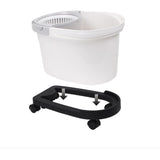 White Magic Spin Mop Trolley in Black - Image 02