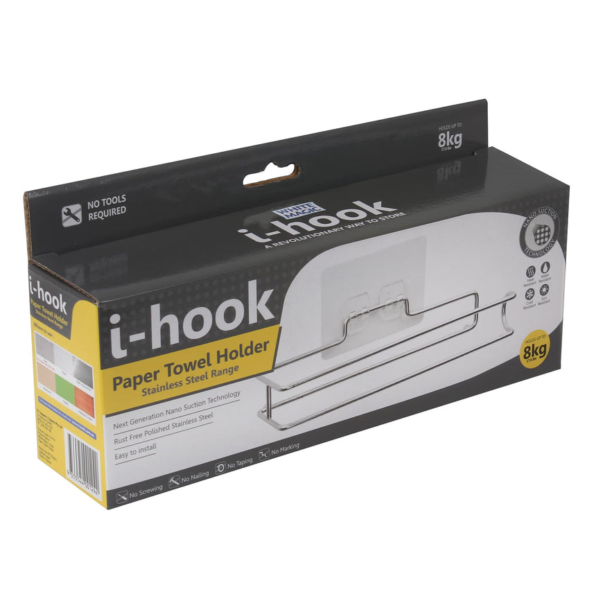 White Magic i-hook Kitchen Paper Towel Holder - Image 04