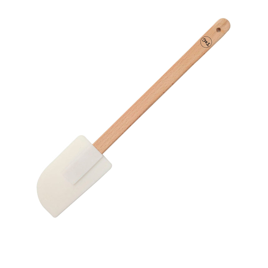 Wild Wood Wooden Spatula with Silicone Head Beech 28.5cm - Image 01