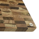 Wiltshire Chequered End Grain Cutting Board 40x30cm - Image 03