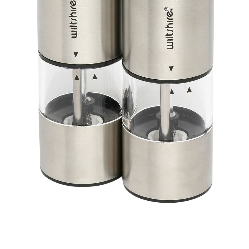 Wiltshire Electric Mill Set Stainless Steel - Image 02