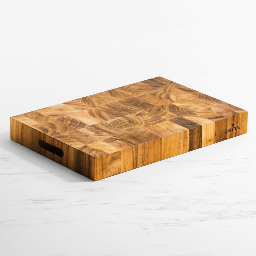 Wolstead Bonn End Grain Chopping Board 50x35cm - Image 01