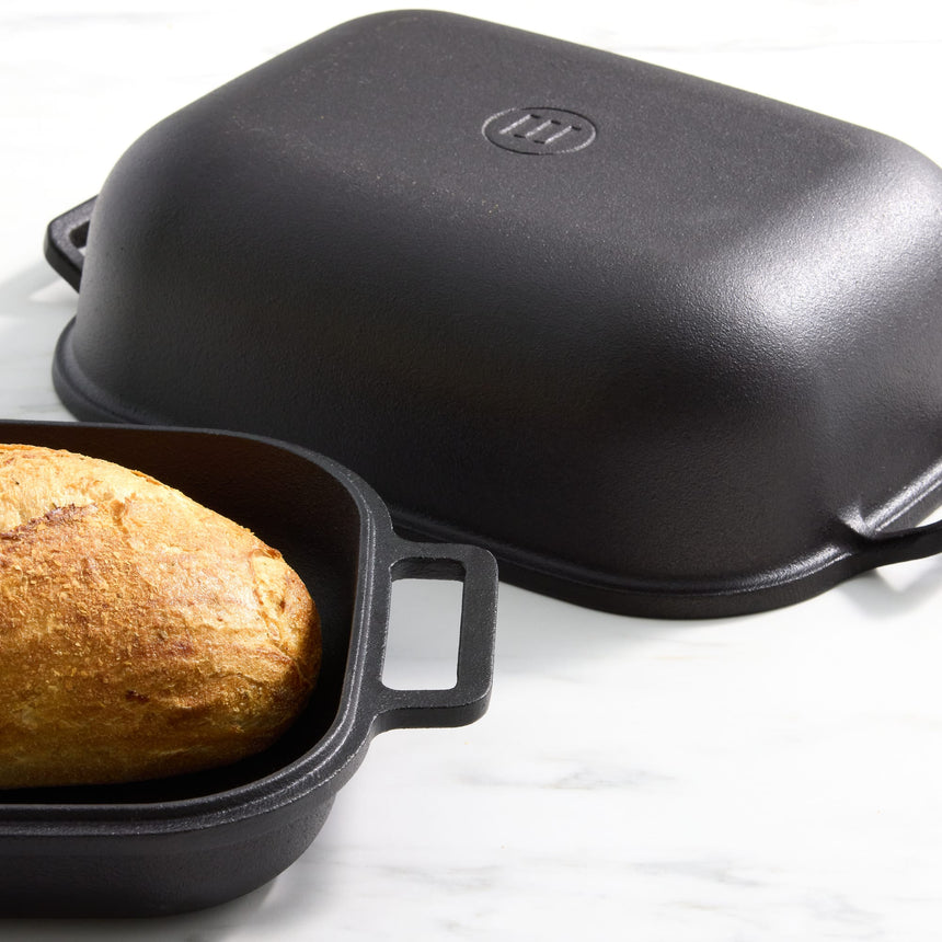 Wolstead Endure Seasoned Cast Iron Bread Baking Pan 39x25cm - Image 06