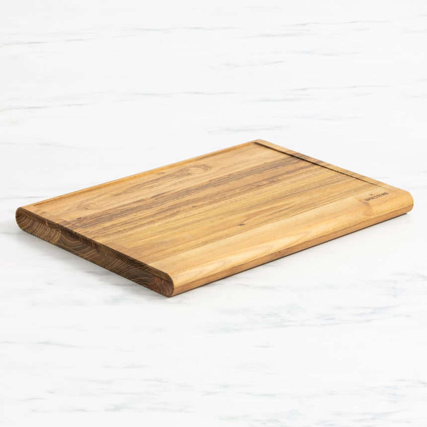 Wolstead Origin Teak Cutting Board 50x35cm - Image 01