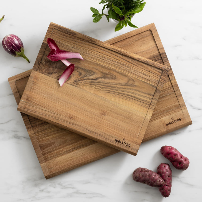 Wolstead Origin Teak Cutting Board 40x30cm - Image 06