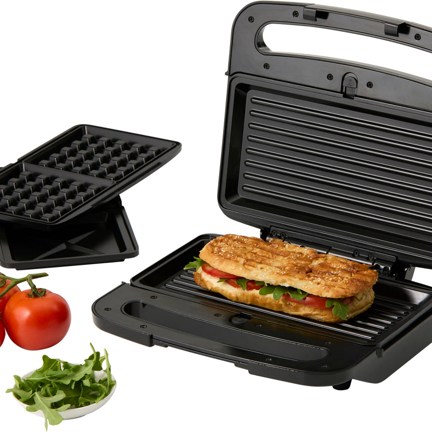 Wolstead Pro Vario Multi Plate Sandwich Maker Black - Image 03