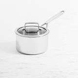 Wolstead Superior Steel Saucepan with Lid 18cm - Image 01