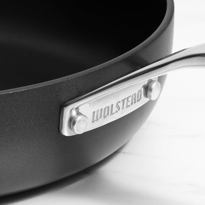 Wolstead Superior+ Saute Pan with Lid and Helper Handle 30cm 4.1L - Image 02