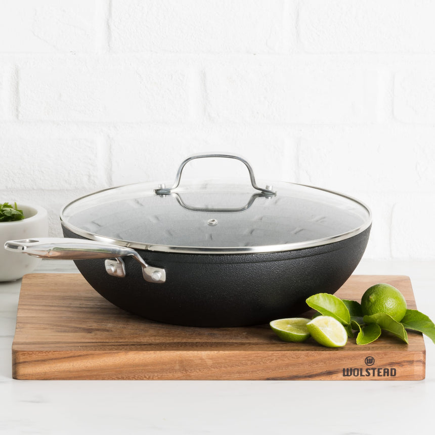 Wolstead Titan Non Stick Induction Wok 30cm - Image 04