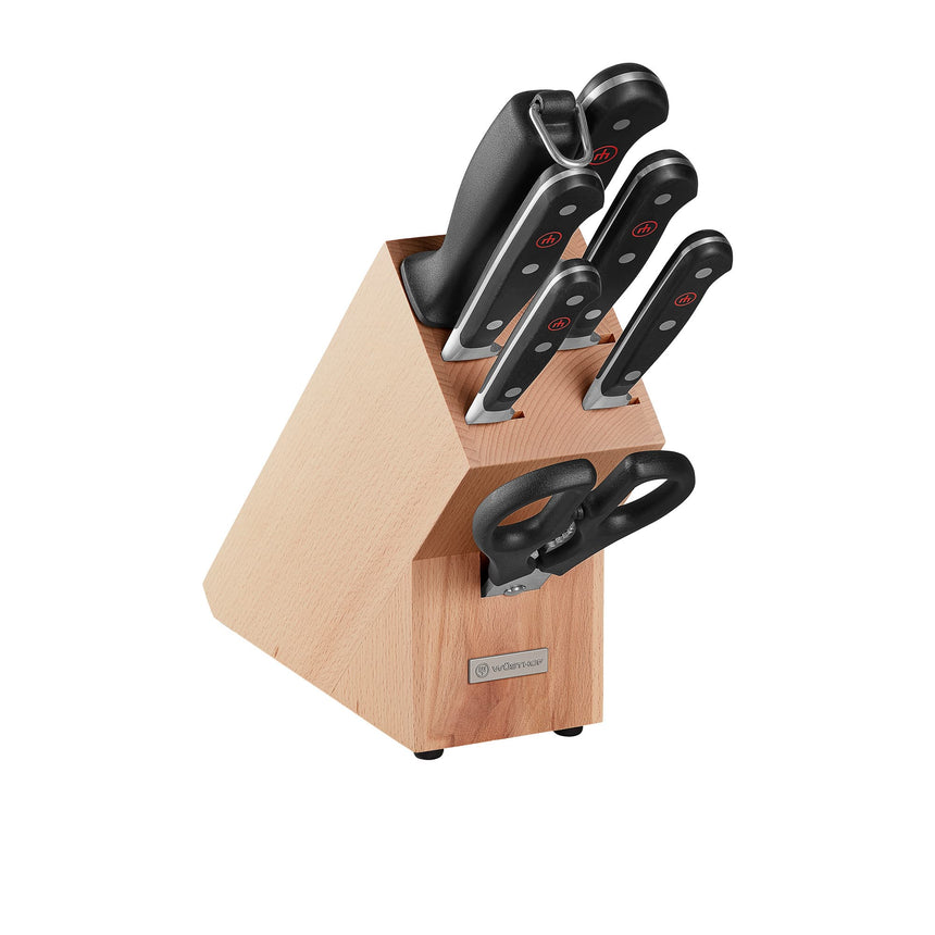 Wusthof Classic Knife Block Set with 8 Piece - Image 01