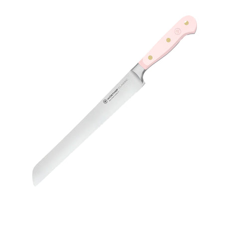 Wusthof Classic Double Serrated Bread Knife 23cm in Pink Himalayan Salt - Image 01