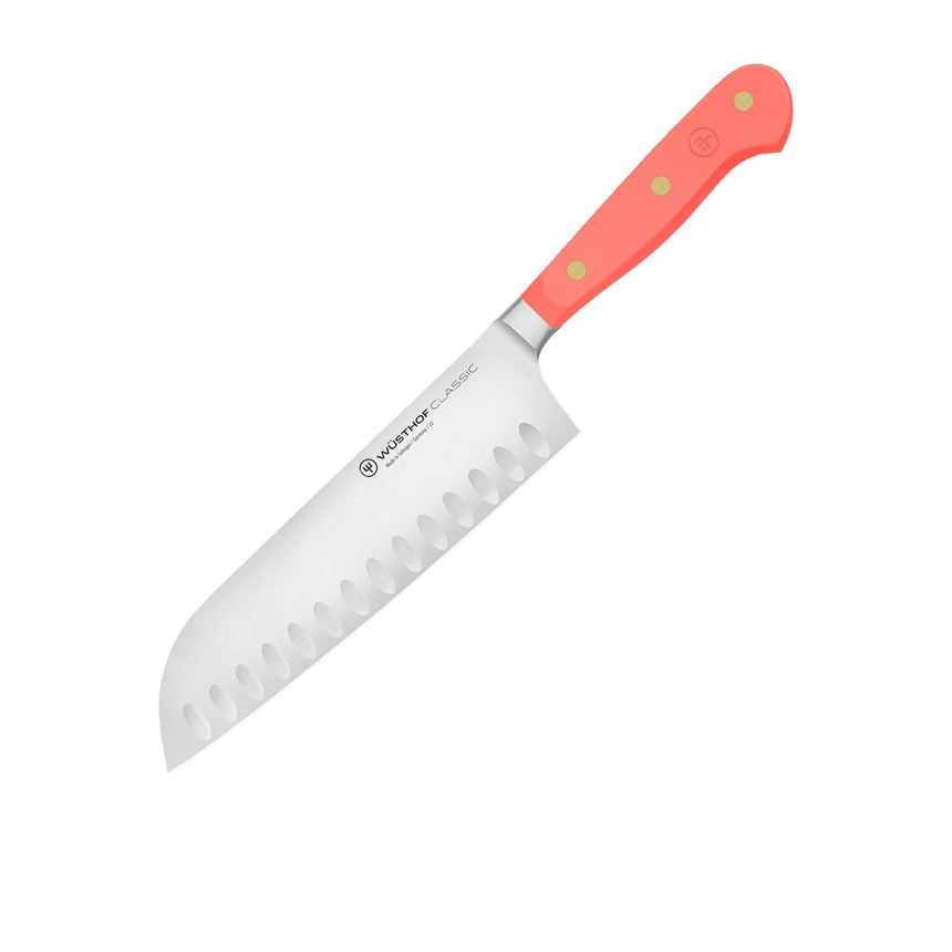 Wusthof Classic Santoku 17cm Coral Peach - Image 01