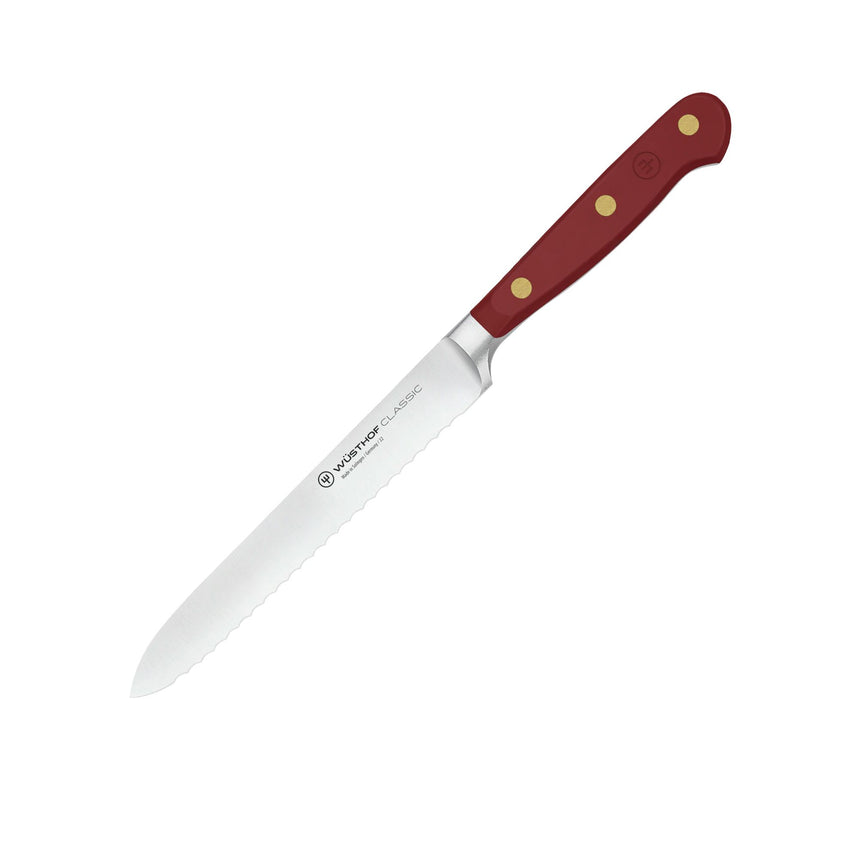 Wusthof Classic Serrated Utility Knife 14cm Tasty Sumac - Image 01