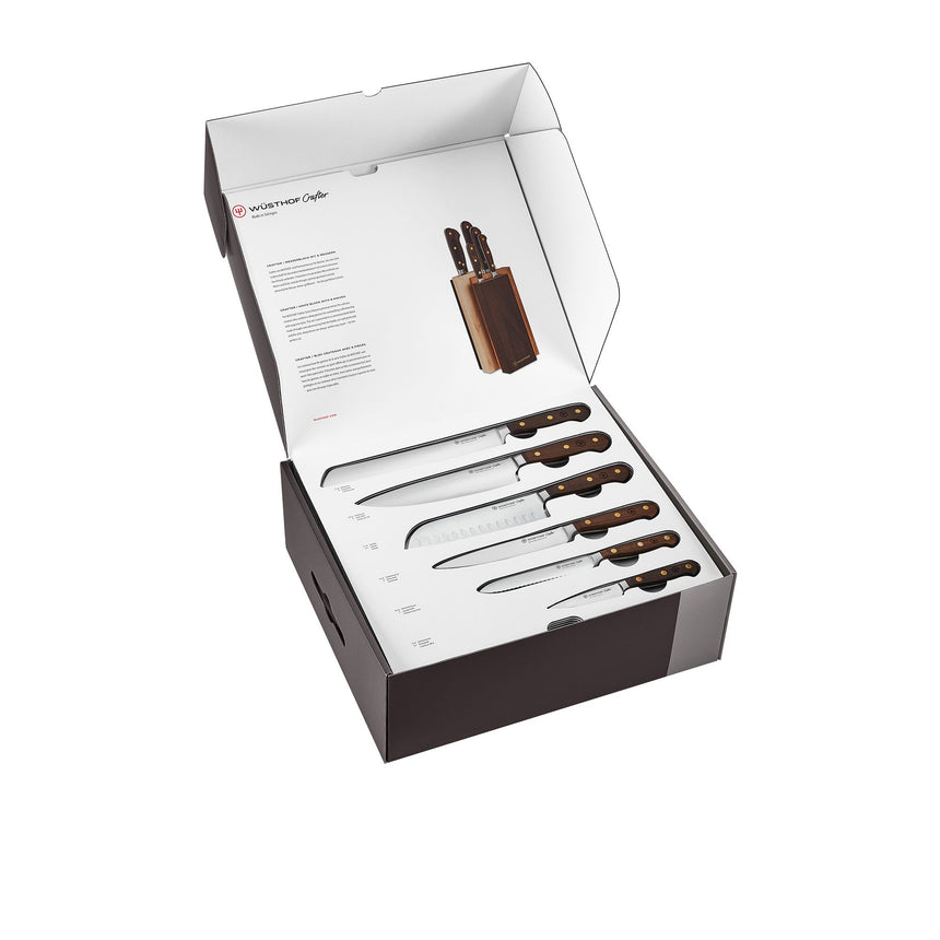 Wusthof Crafter 7 Piece Knife Block Set - Image 04