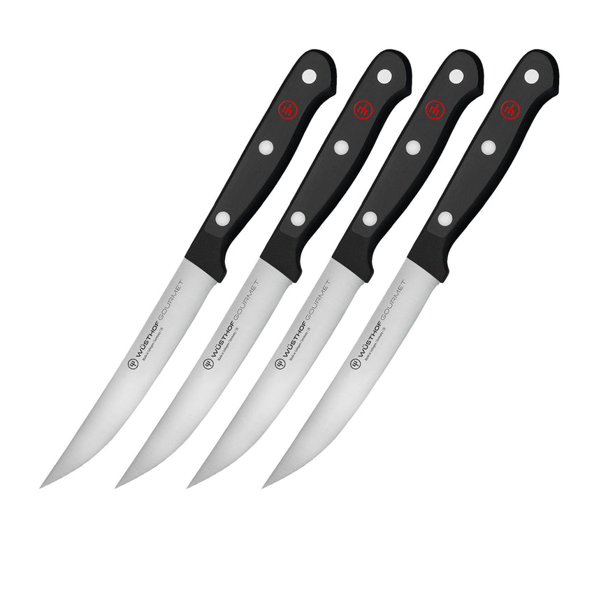 Wusthof Gourmet 4 Piece Steak Knife Set - Image 01