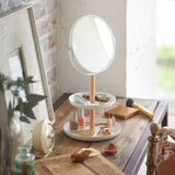 Yamazaki Tosca Mirror with Accessory Trays - Image 02