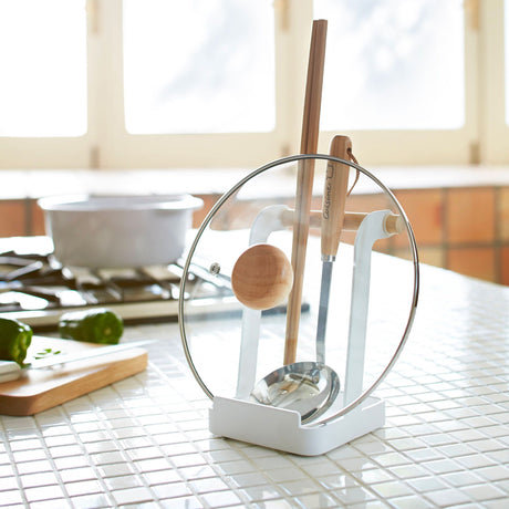 Yamazaki Tosca Ladle and Pot Lid Stand - Image 02