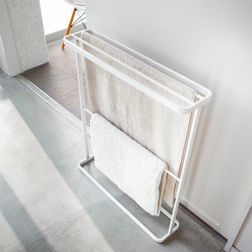 Yamazaki Tower Bath Towel Rack - Image 04