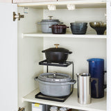 Yamazaki Tower Cookware Stand Black - Image 03