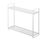 Yamazaki Tower 2 Tier Contertop Organiser White - Image 01