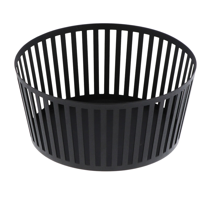 Yamazaki Tower Fruit Basket 22cm Black - Image 01