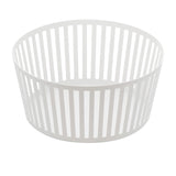 Yamazaki Tower Fruit Basket 22cm White - Image 01