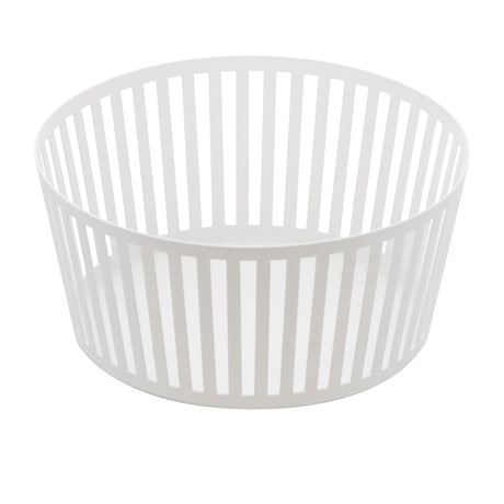 Yamazaki Tower Fruit Basket 22cm White - Image 01