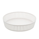 Yamazaki Tower Fruit Basket 25cm White - Image 01