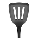 Zeal Silicone Slotted Turner Black - Image 02