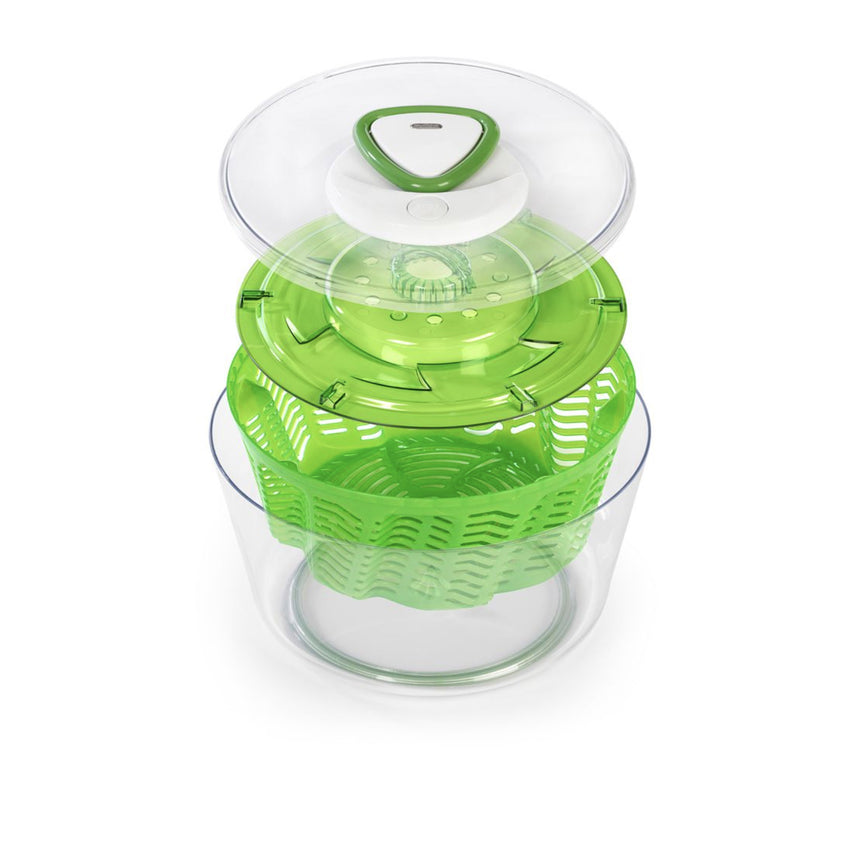 Zyliss Easy Spin 2 Large Salad Spinner Green - Image 02