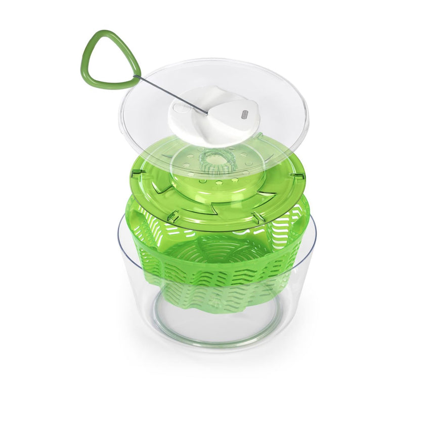 Zyliss Easy Spin 2 Large Salad Spinner Green - Image 03