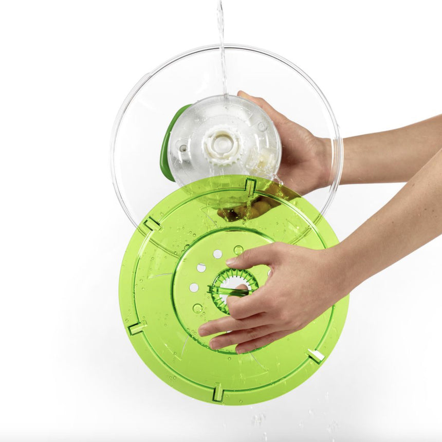 Zyliss Easy Spin 2 Small Salad Spinner Green - Image 04