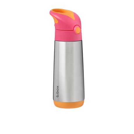 b.box Insulated Drink Bottle 500ml in Strawberry Shake - Image 01