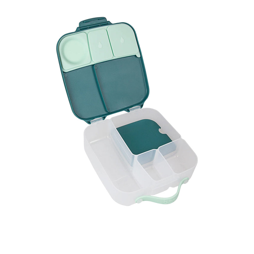 b.box Lunch Box with Gel Cooler 2 Litre Emerald Forest - Image 06